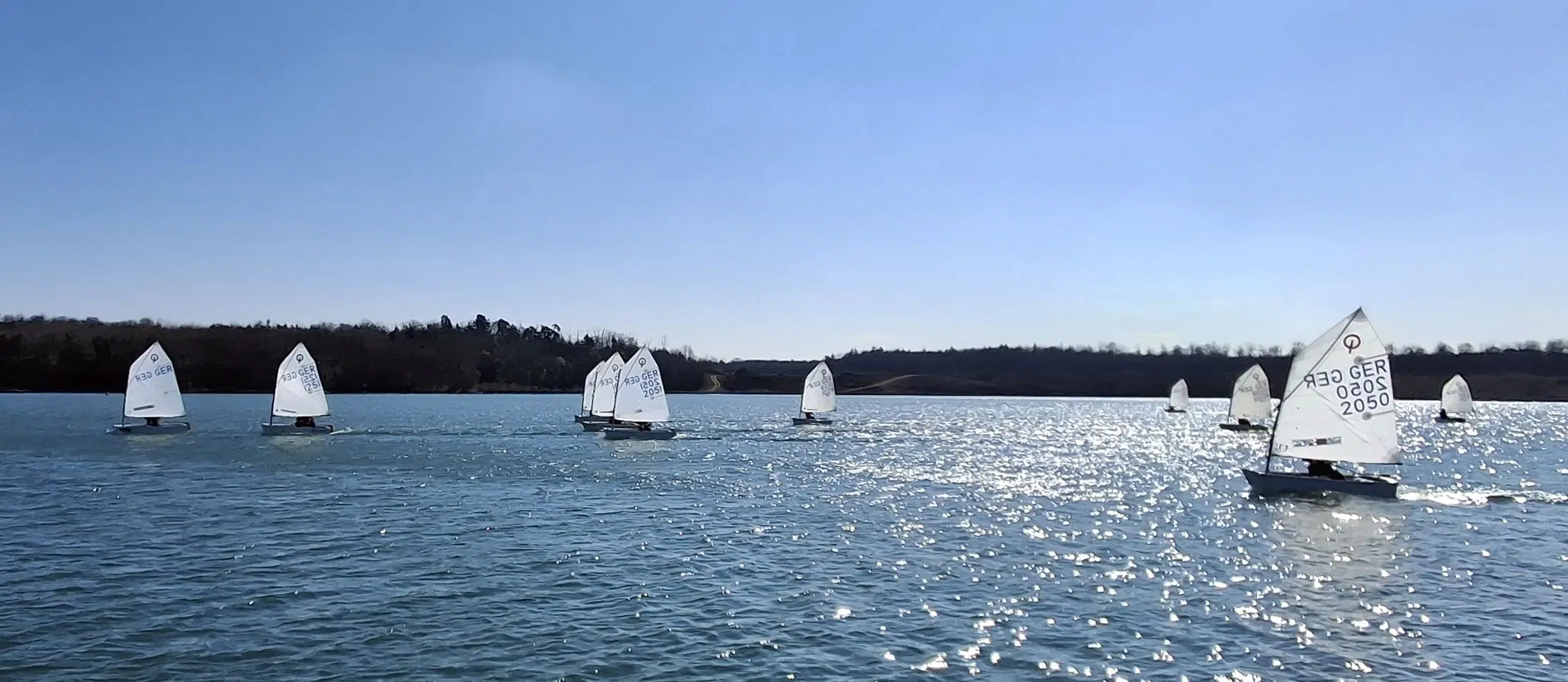 ILCA/Optitraining auf dem Langener Waldsee