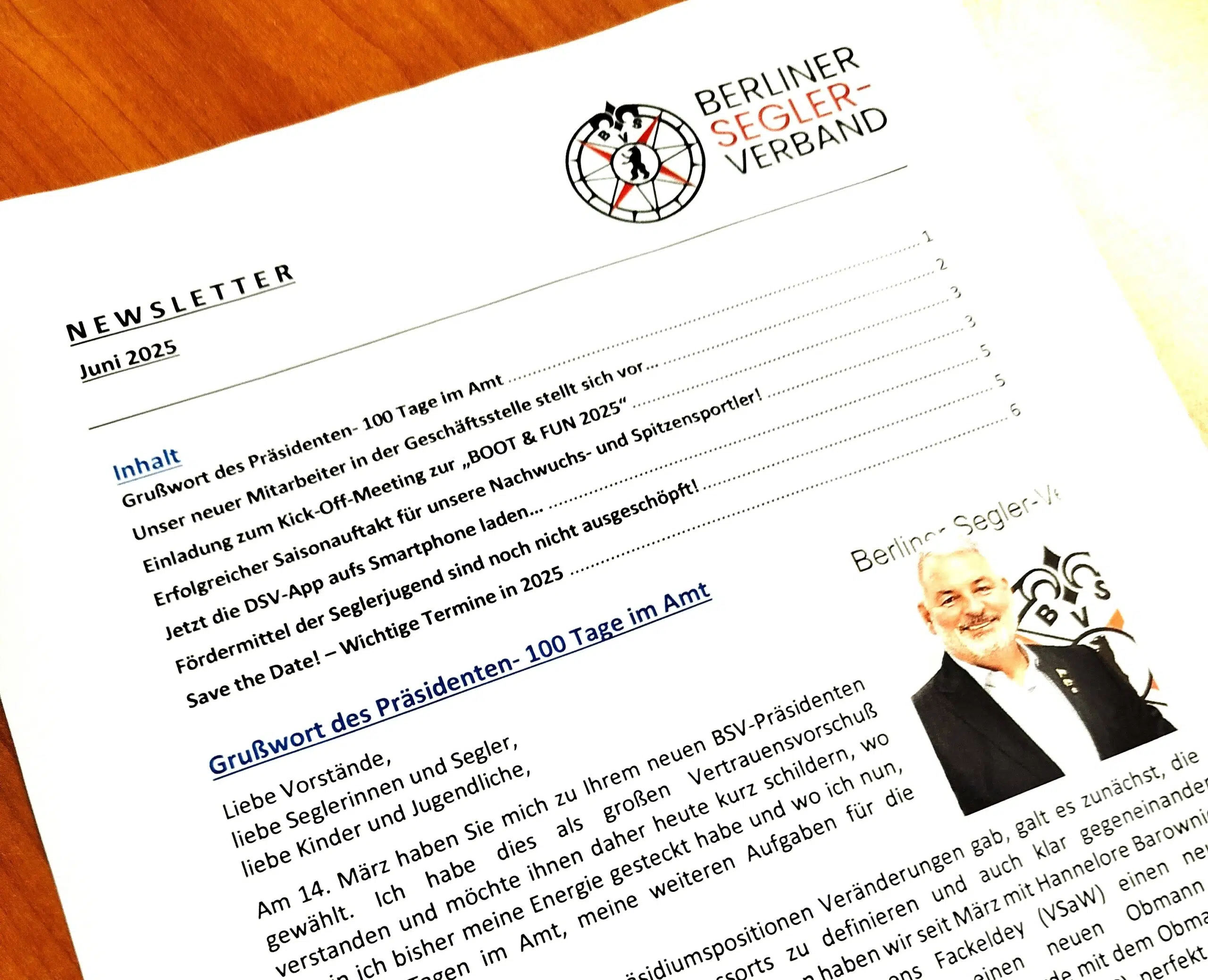 Der neue BSV-Newsletter Juni 25 ist da!